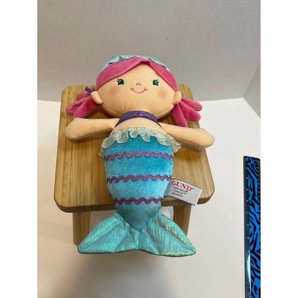 Gund Girls Coralia‎ plush Mermaid 12 inch